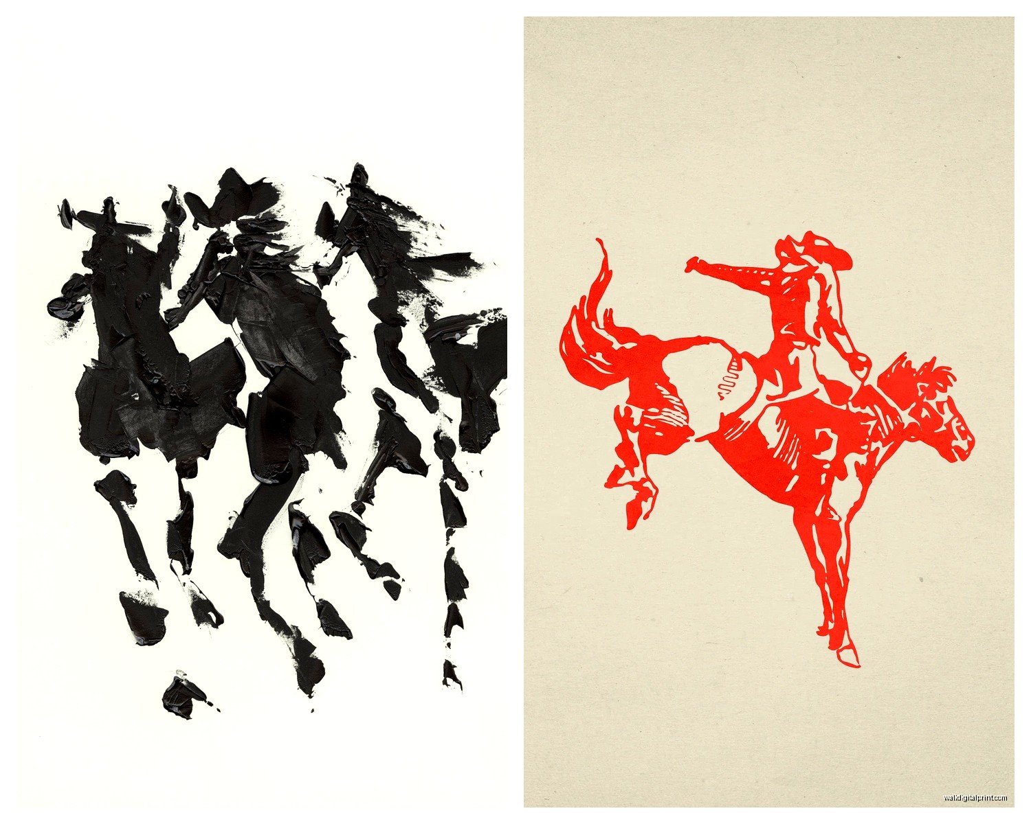 Western Wall Art: Cowboy Ranch Southwest Decor