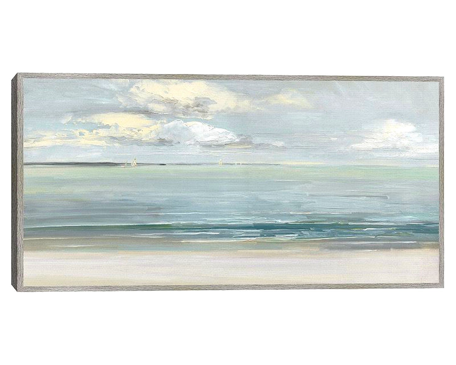 Beach Scene Wall Art: Coastal Ocean Shore Photography