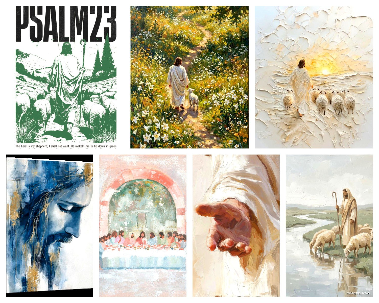 Biblical Wall Art: Scripture & Religious Christian Decor