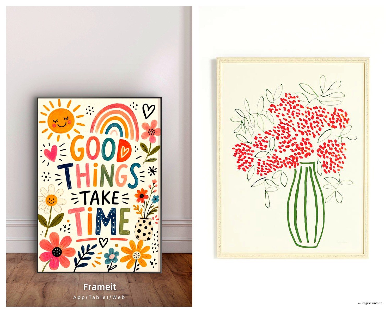 Inspirational Wall Art: Motivational Quote Uplifting Designs