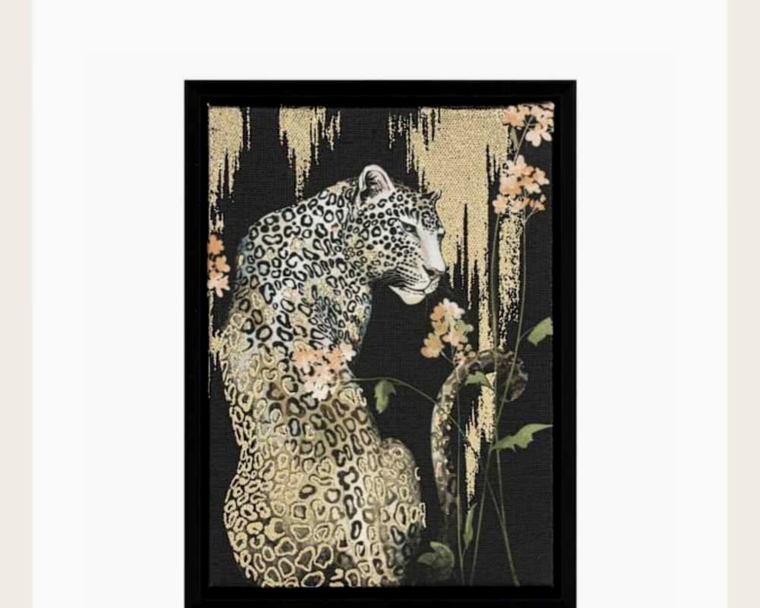 Leopard Wall Art: Spotted Big Cat African Safari Decor
