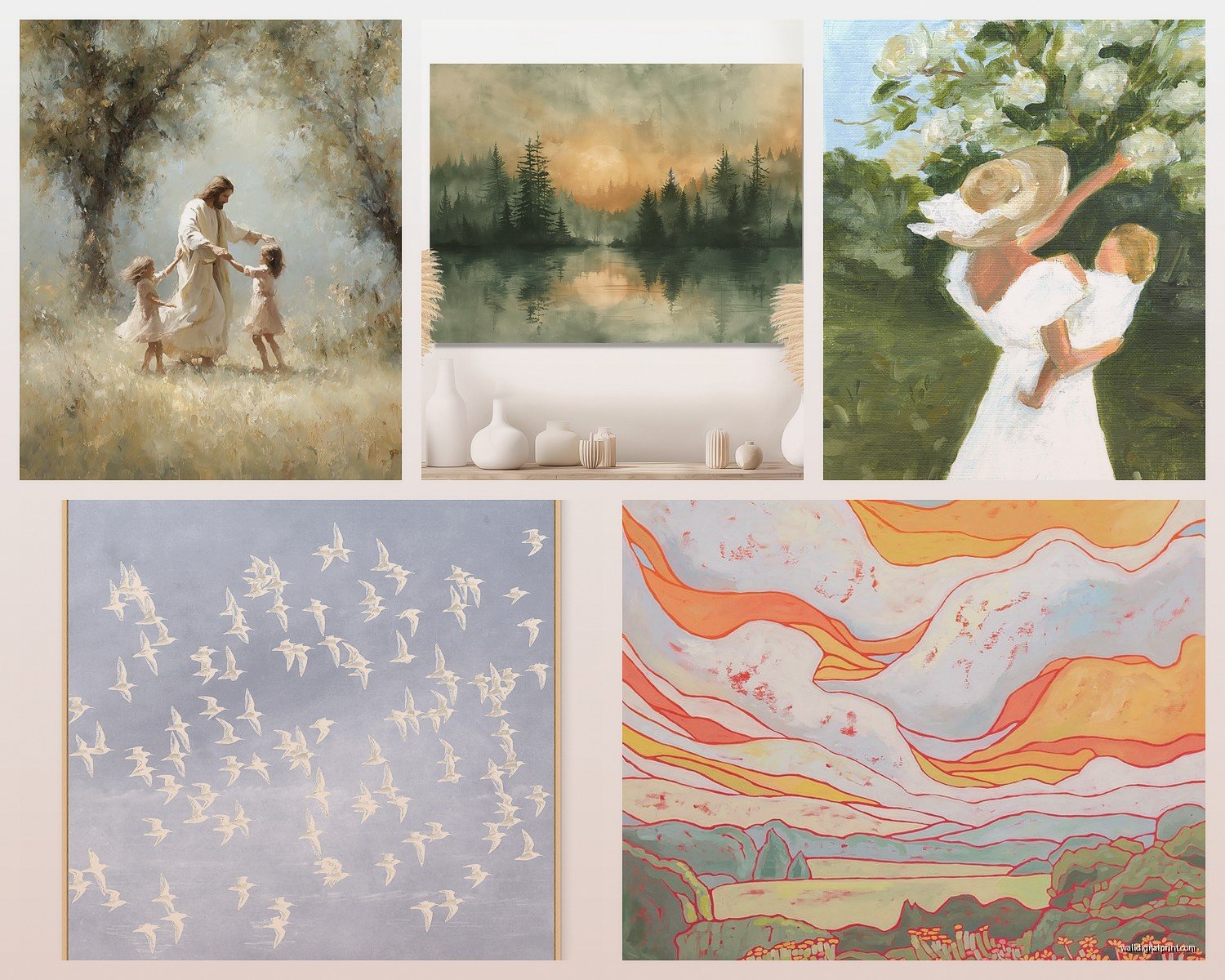 Peaceful Wall Art: Calming Serene Tranquil Designs