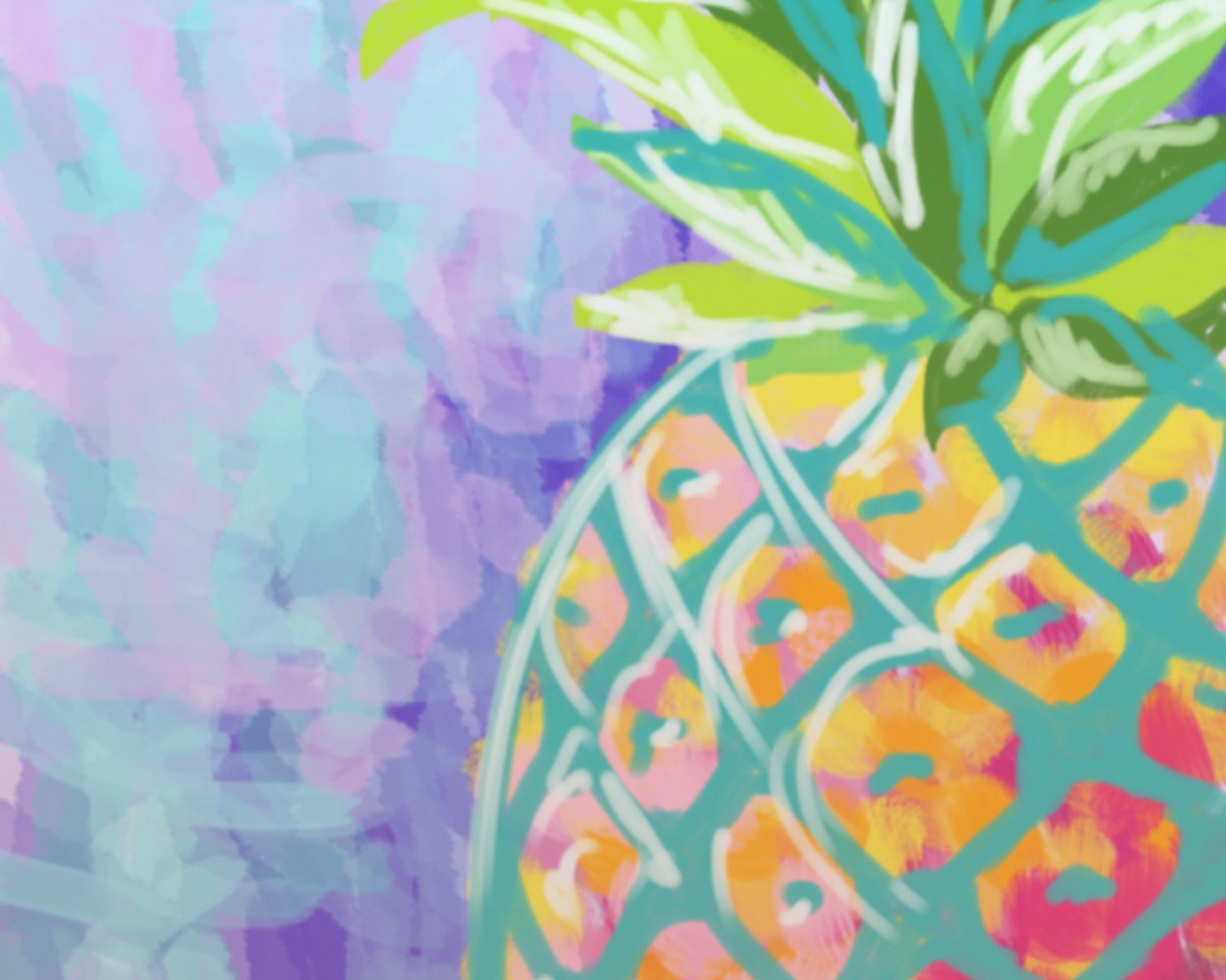 Pineapple Wall Art: Tropical Fruit Hospitality Symbol