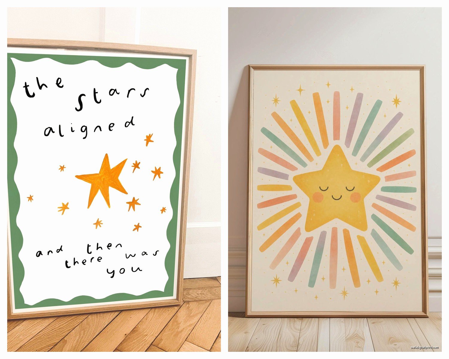 Star Wall Art: Celestial Astronomy Space Night Sky