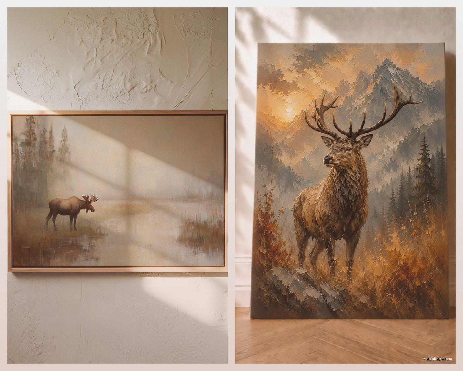Wildlife Wall Art: Animals in Nature Habitat Photography