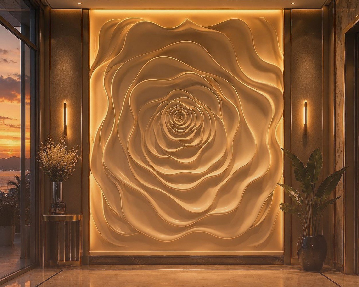 3D Wall Art Panels: Dimensional Relief Textured Tiles