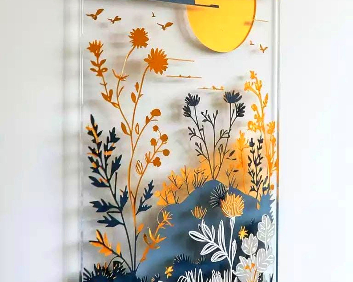 Acrylic Glass Wall Art: Plexiglass Transparent Modern Prints