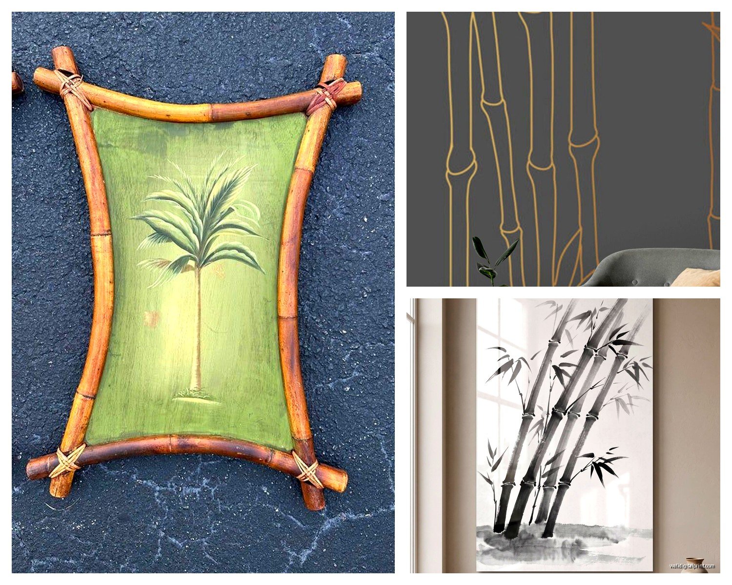 Bamboo Wall Art: Natural Asian Sustainable Material