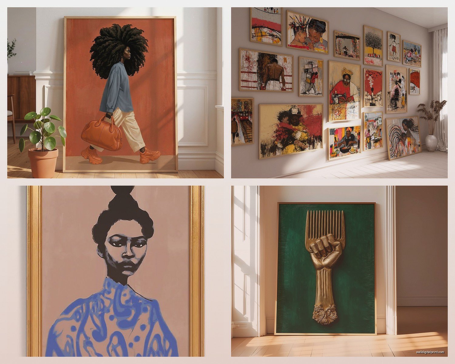 Black Artist Wall Art: African American Creator Artwork