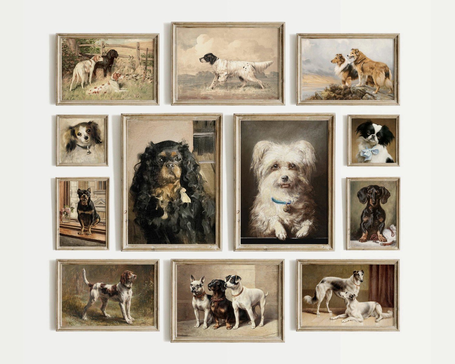 Dog Prints Wall Art: Pet Portrait Photography Canine