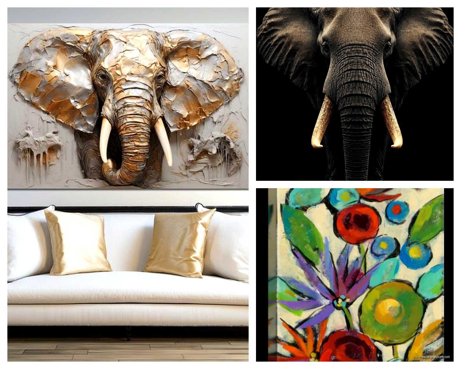 Elephant Stock Wall Art: Photography Marketplace Images