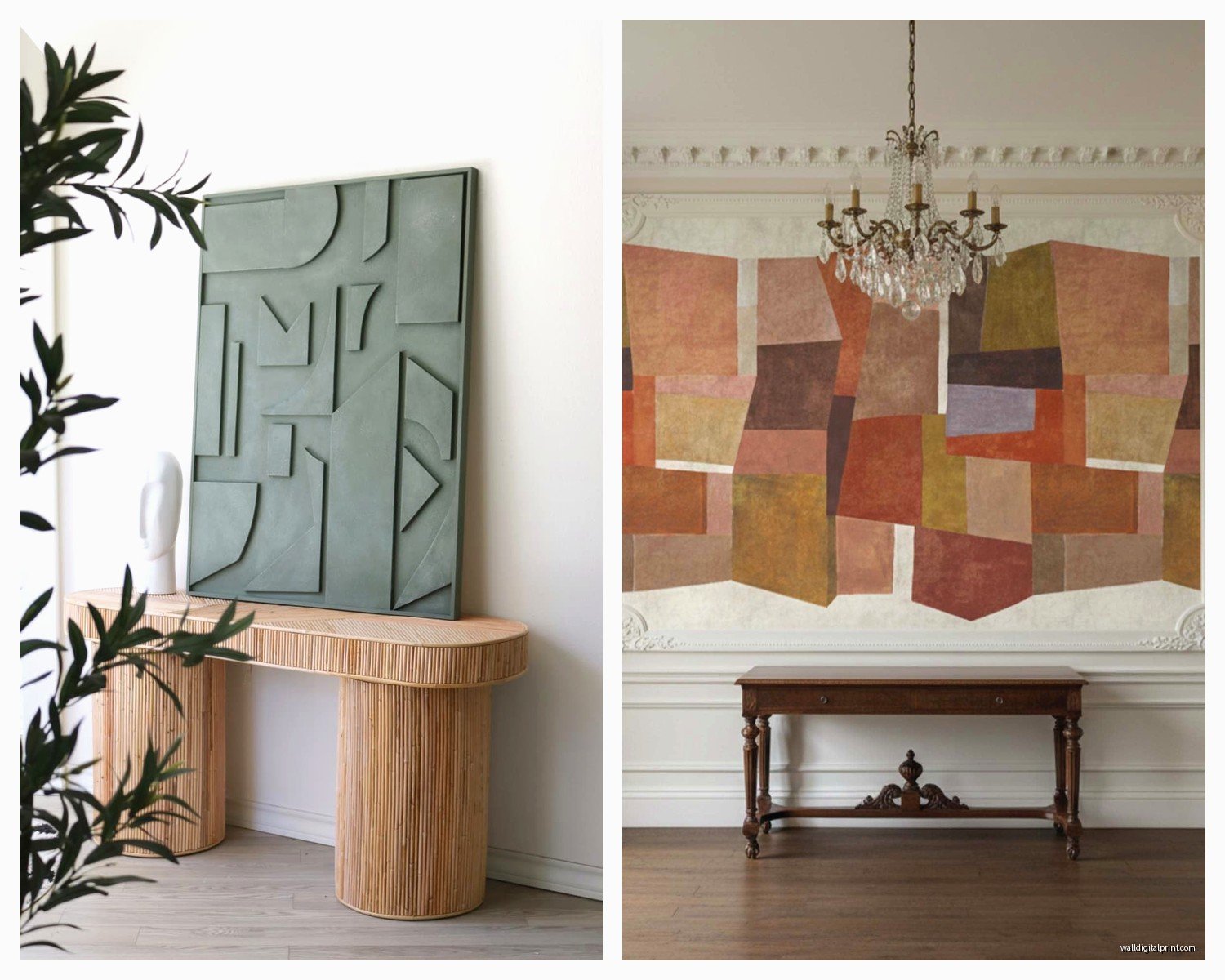 Geo Wall Art: Geometric Angular Shape Pattern Designs