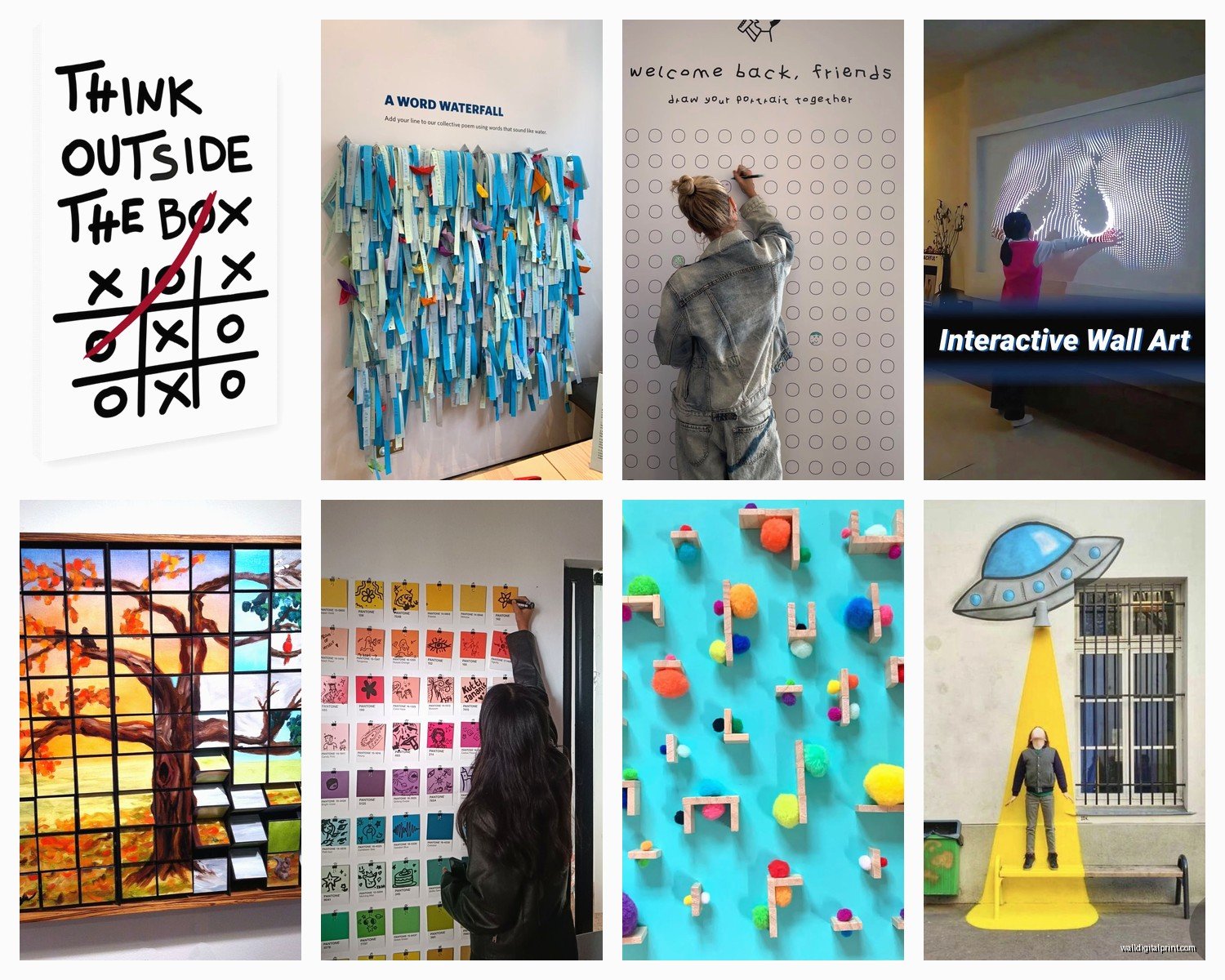 Interactive Wall Art: Touch Responsive Engaging Designs