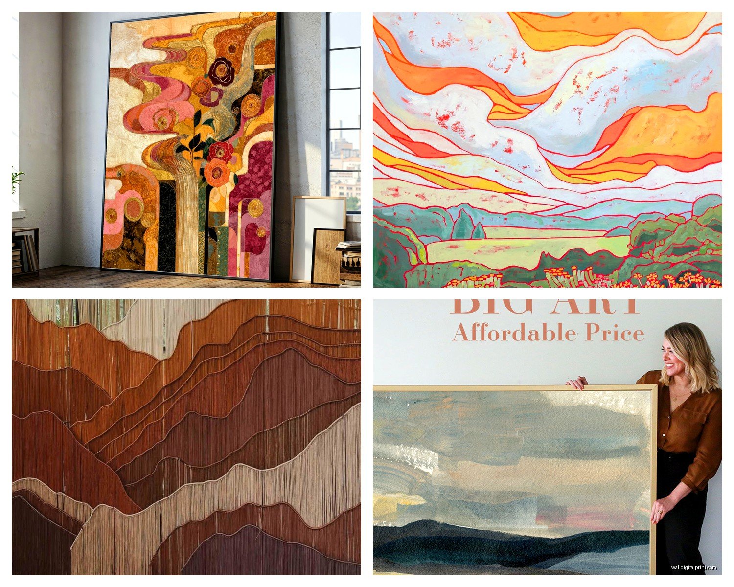 Large Scale Wall Art: Grand Oversized Monumental Pieces