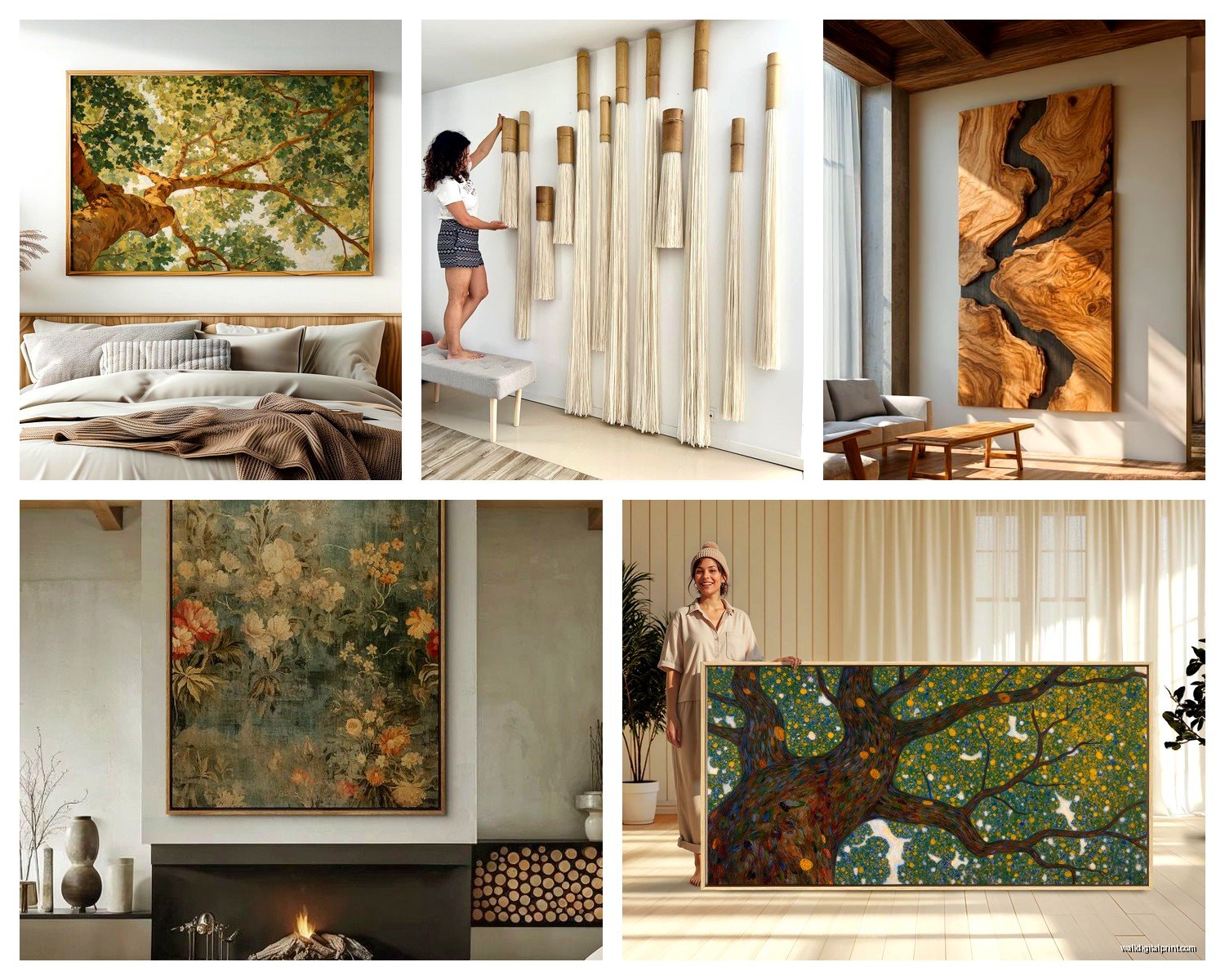 Large Wall Art Decor: Oversized Statement Decorative Pieces