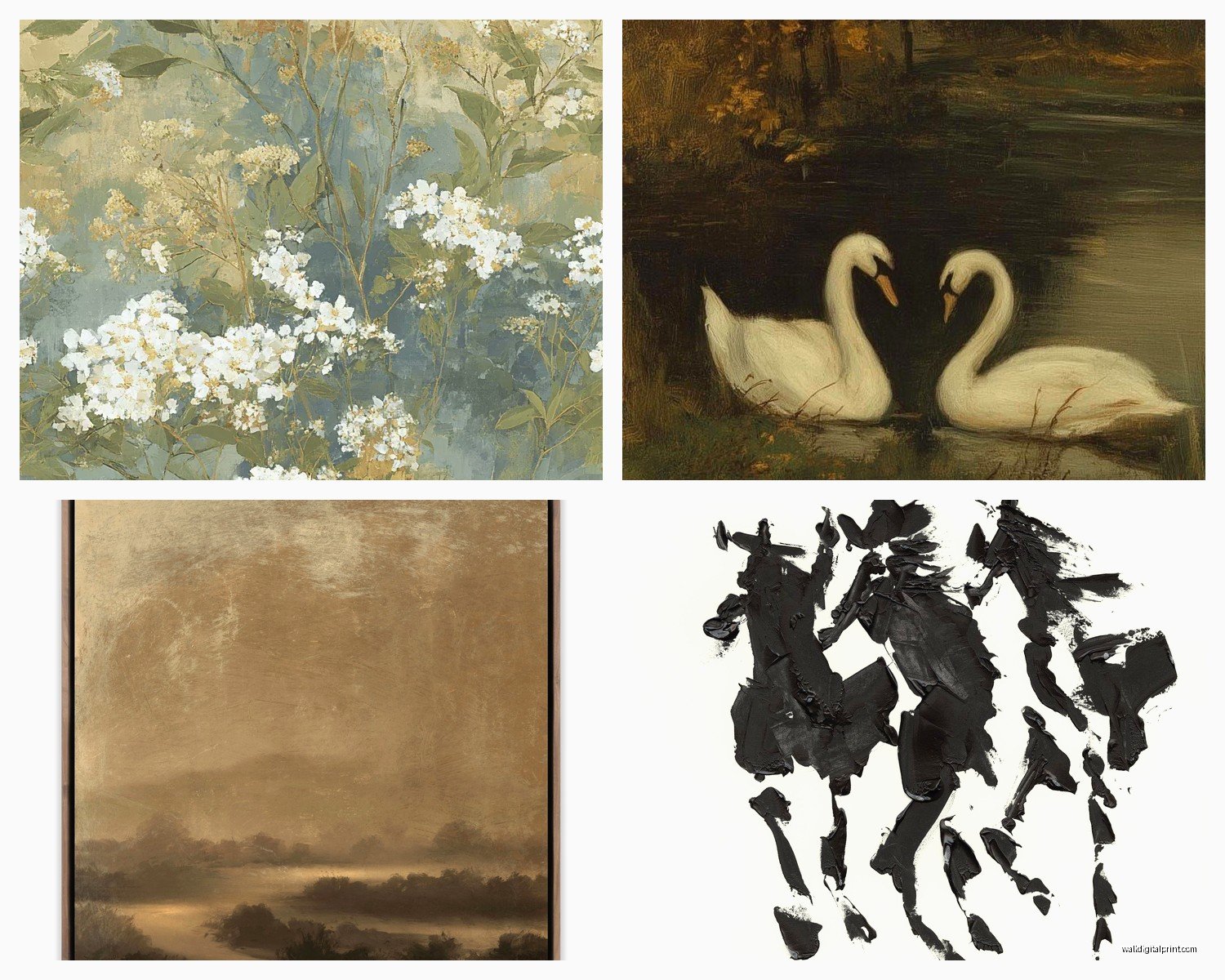 Moody Wall Art: Dark Atmospheric Dramatic Emotional