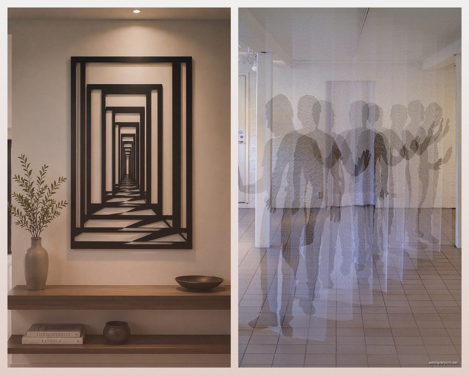 Moving Wall Art: Kinetic Motion Mechanical Animation