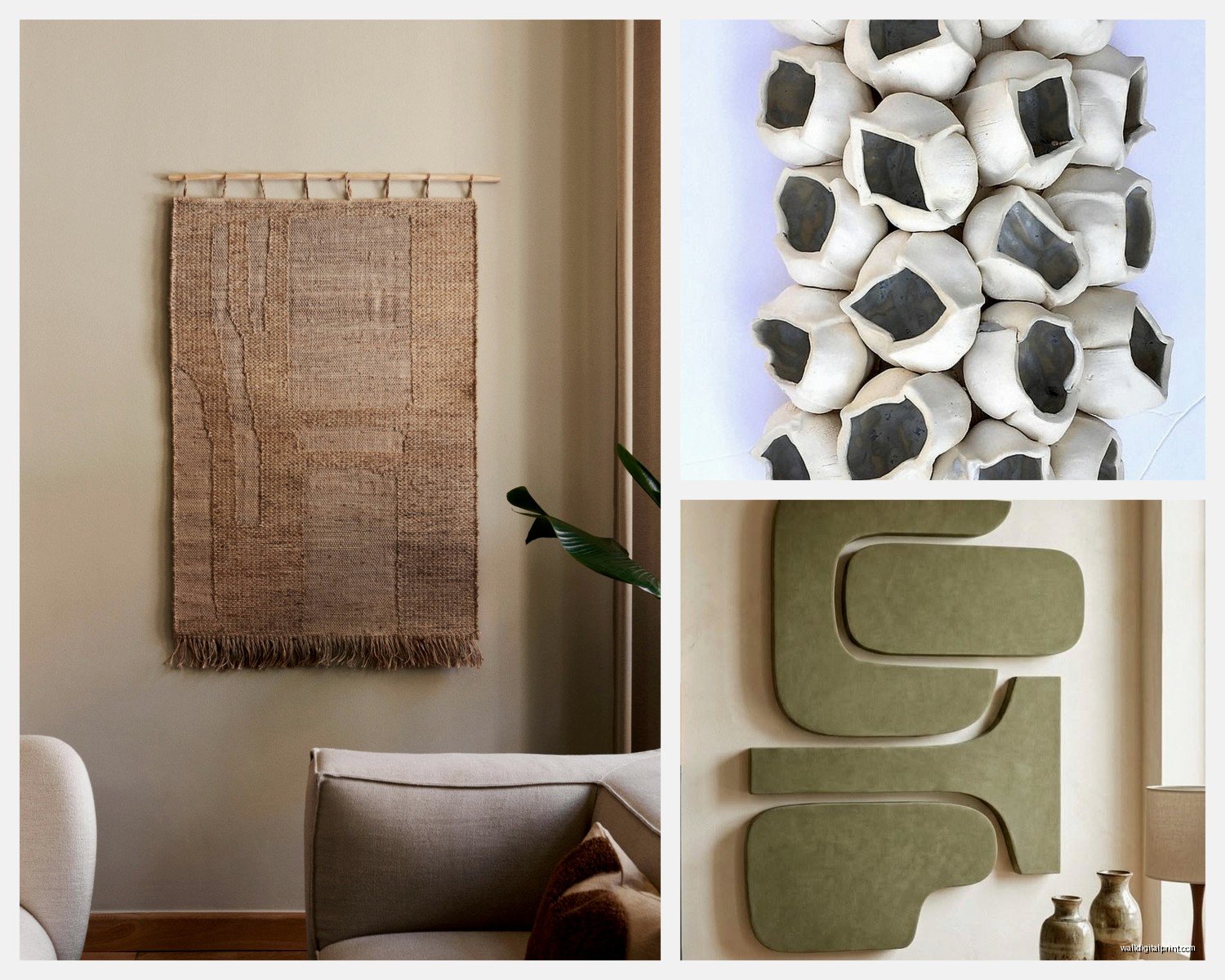 Organic Wall Art: Natural Free-Form Flowing Designs