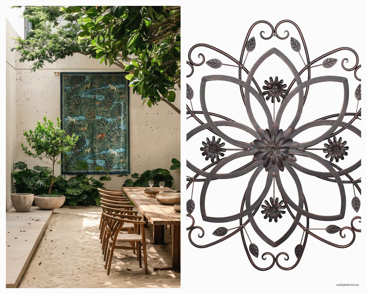 Patio Wall Art: Outdoor Deck Weather-Resistant Decor
