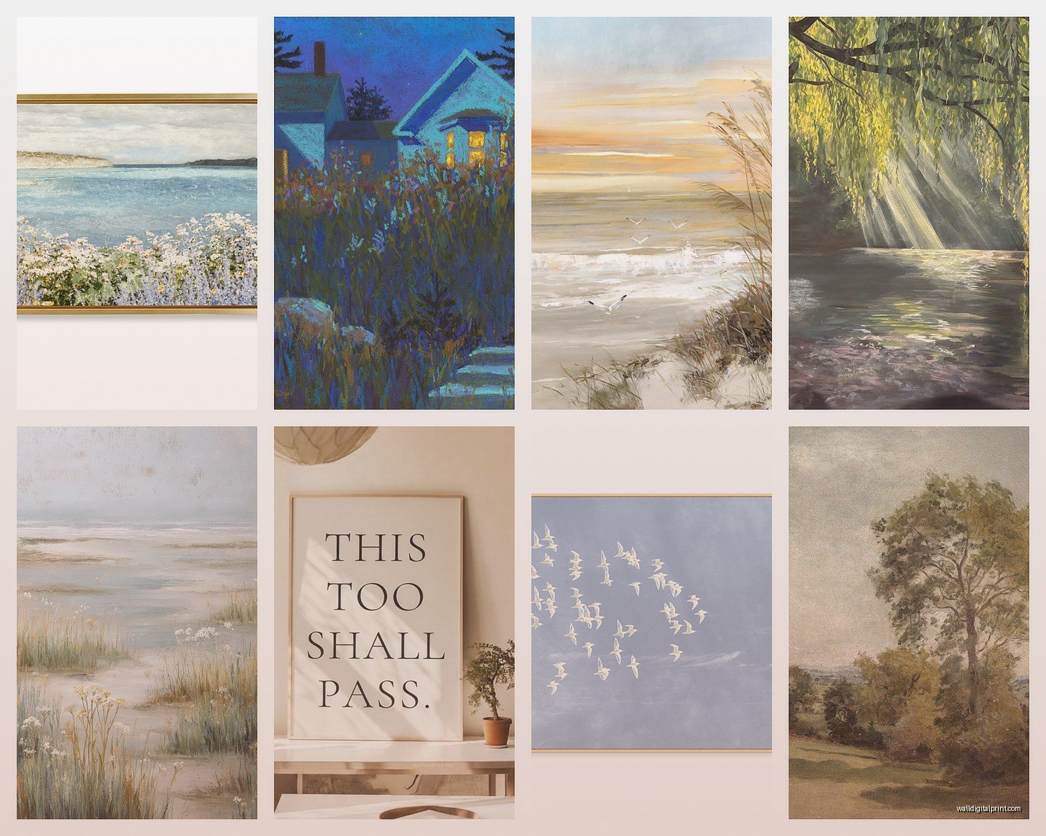 Relaxing Wall Art: Calming Peaceful Soothing Designs