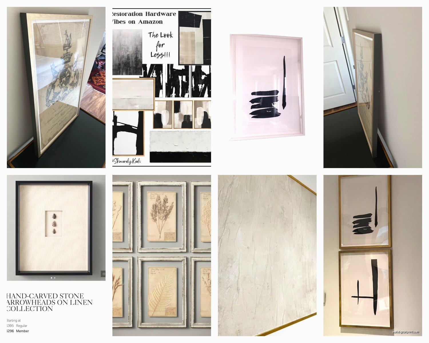 Restoration Hardware Wall Art: RH Luxury Designer Collection