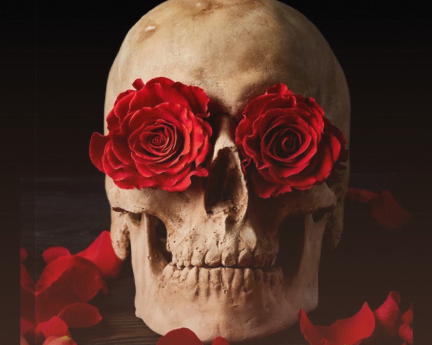 Skull Wall Art: Gothic Halloween Day of the Dead