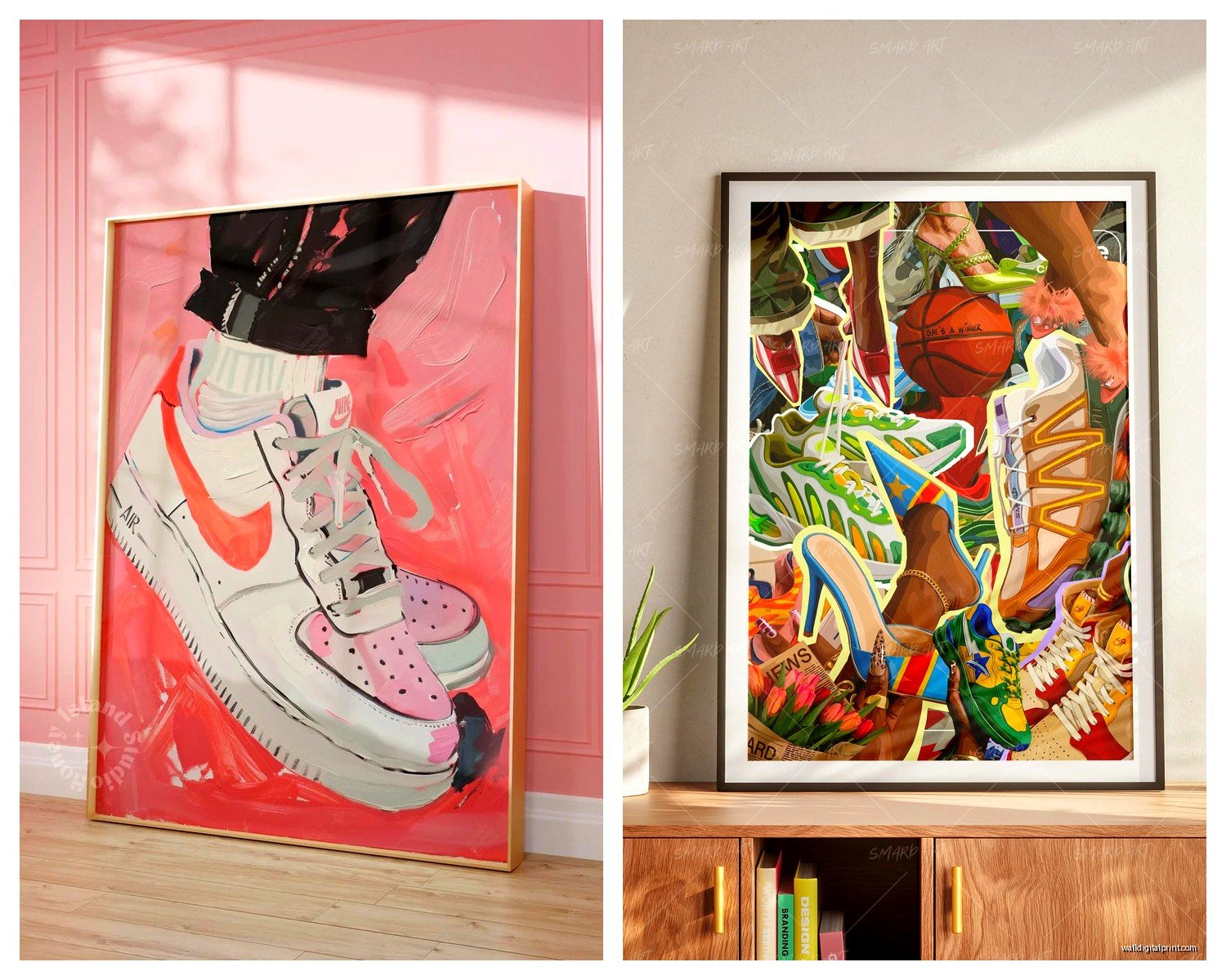 Sneaker Wall Art: Shoe Collector Streetwear Hypebeast