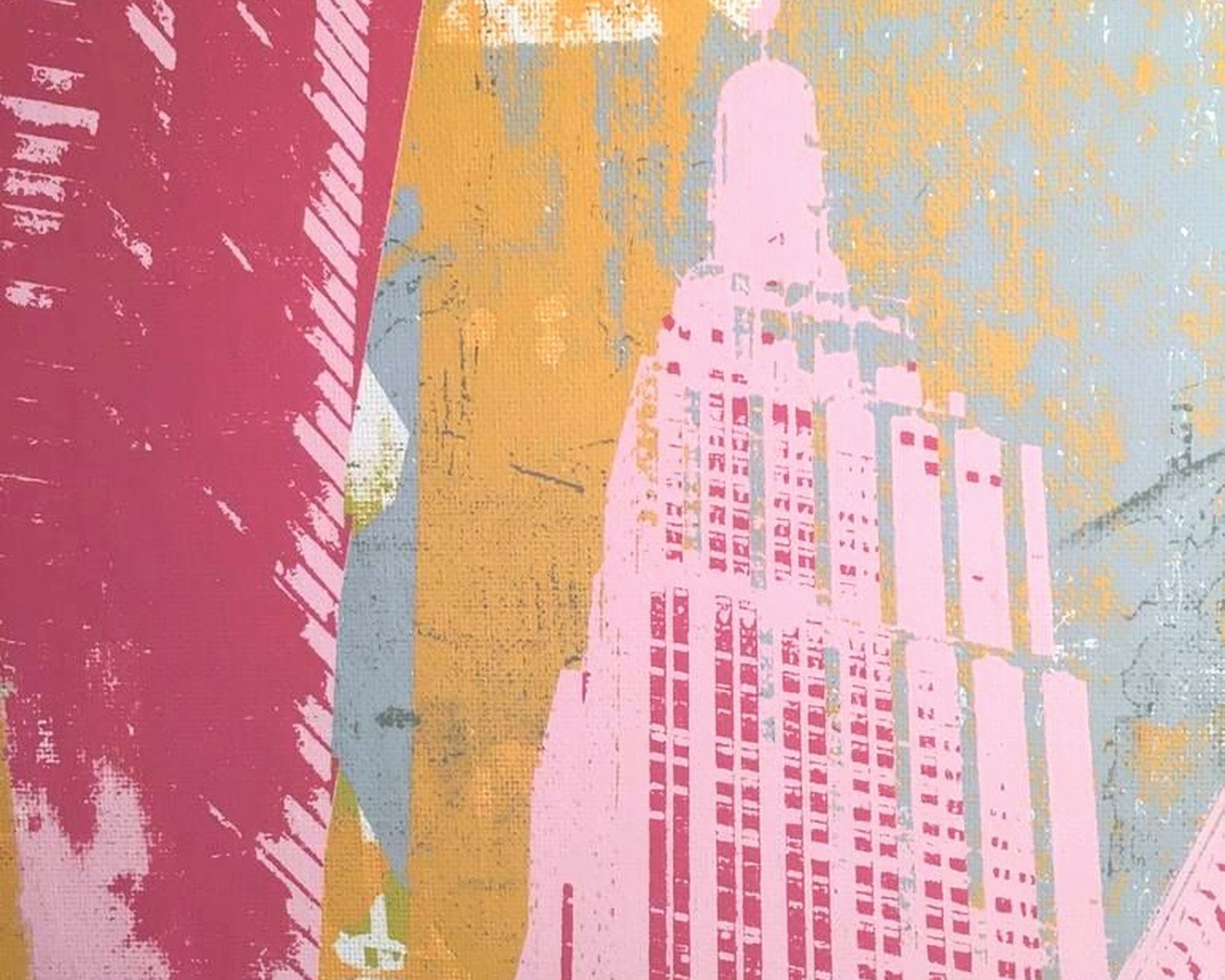 Urban Wall Art: City Street Industrial Modern Decor