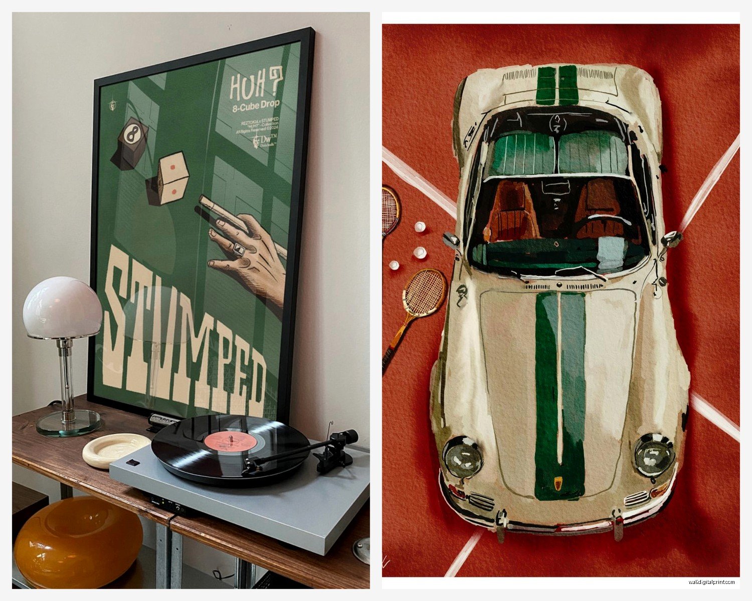 Wall Art for Guys Apartment: Masculine Bachelor Pad Decor