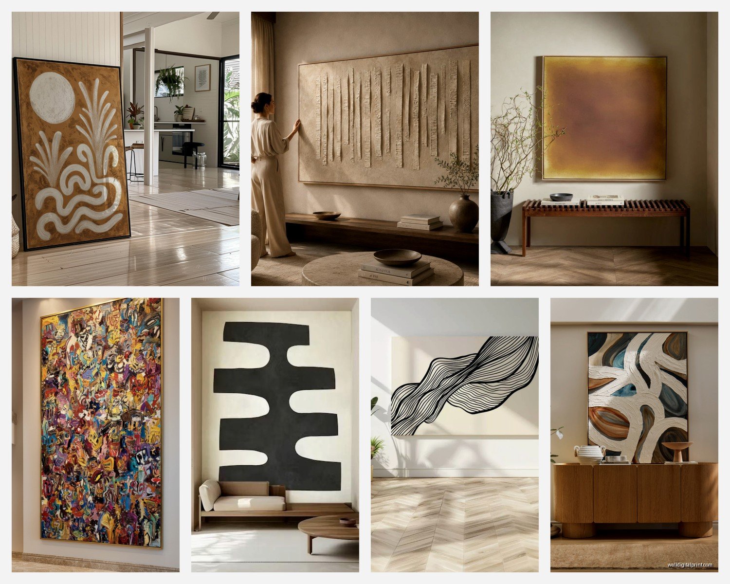 XL Wall Art: Extra Large Oversized Statement Pieces