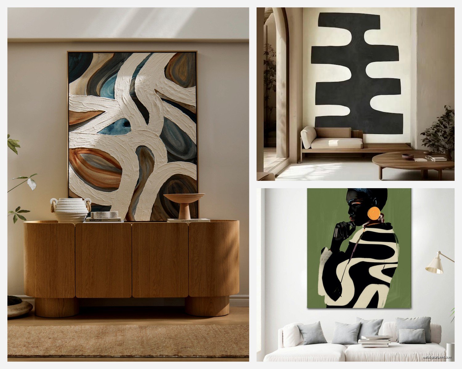 XL Wall Art: Extra Large Oversized Statement Pieces