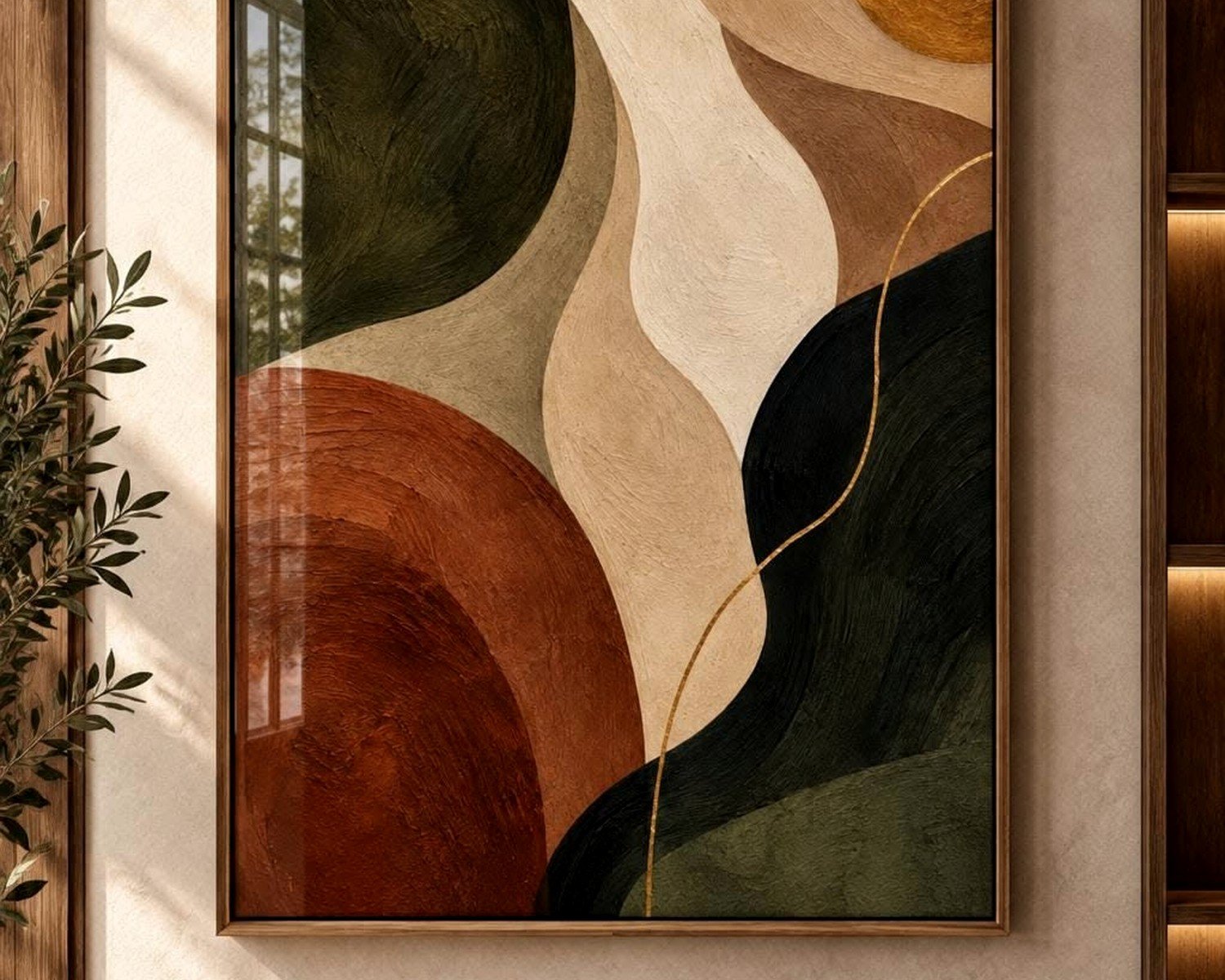 Abstract Painting Wall Art: Original Canvas Modern Art