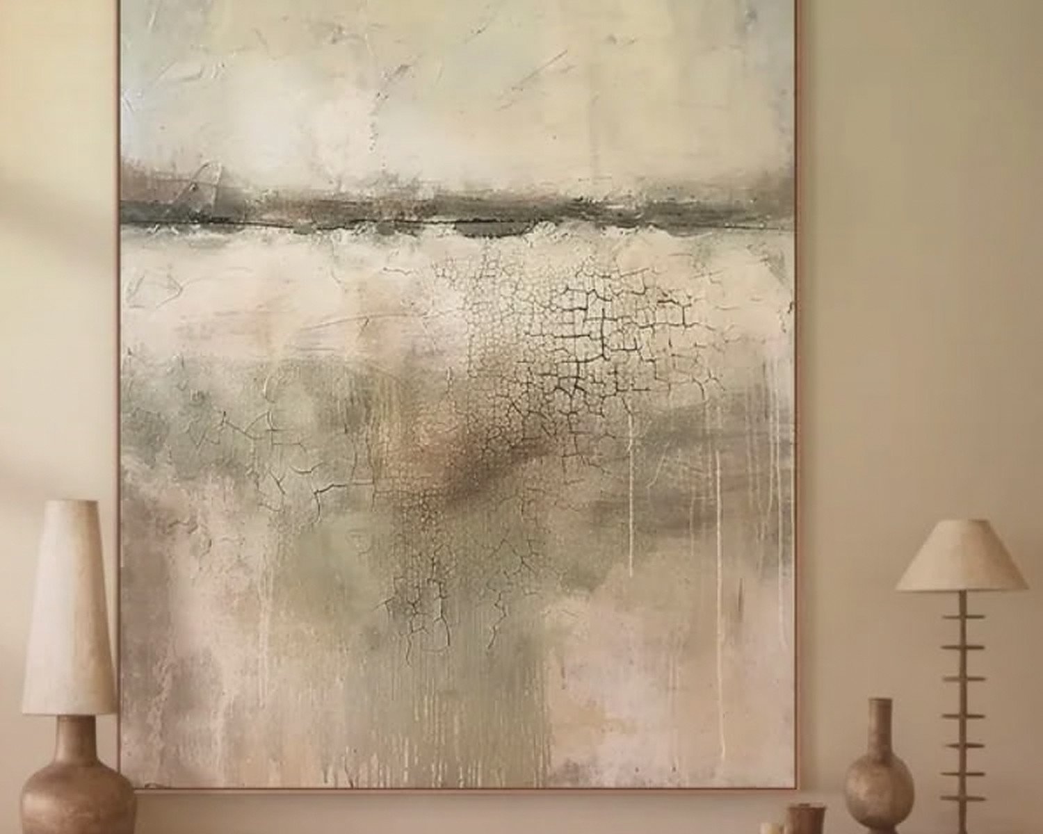 Calming Wall Art for Living Room: Peaceful Serene Main Space