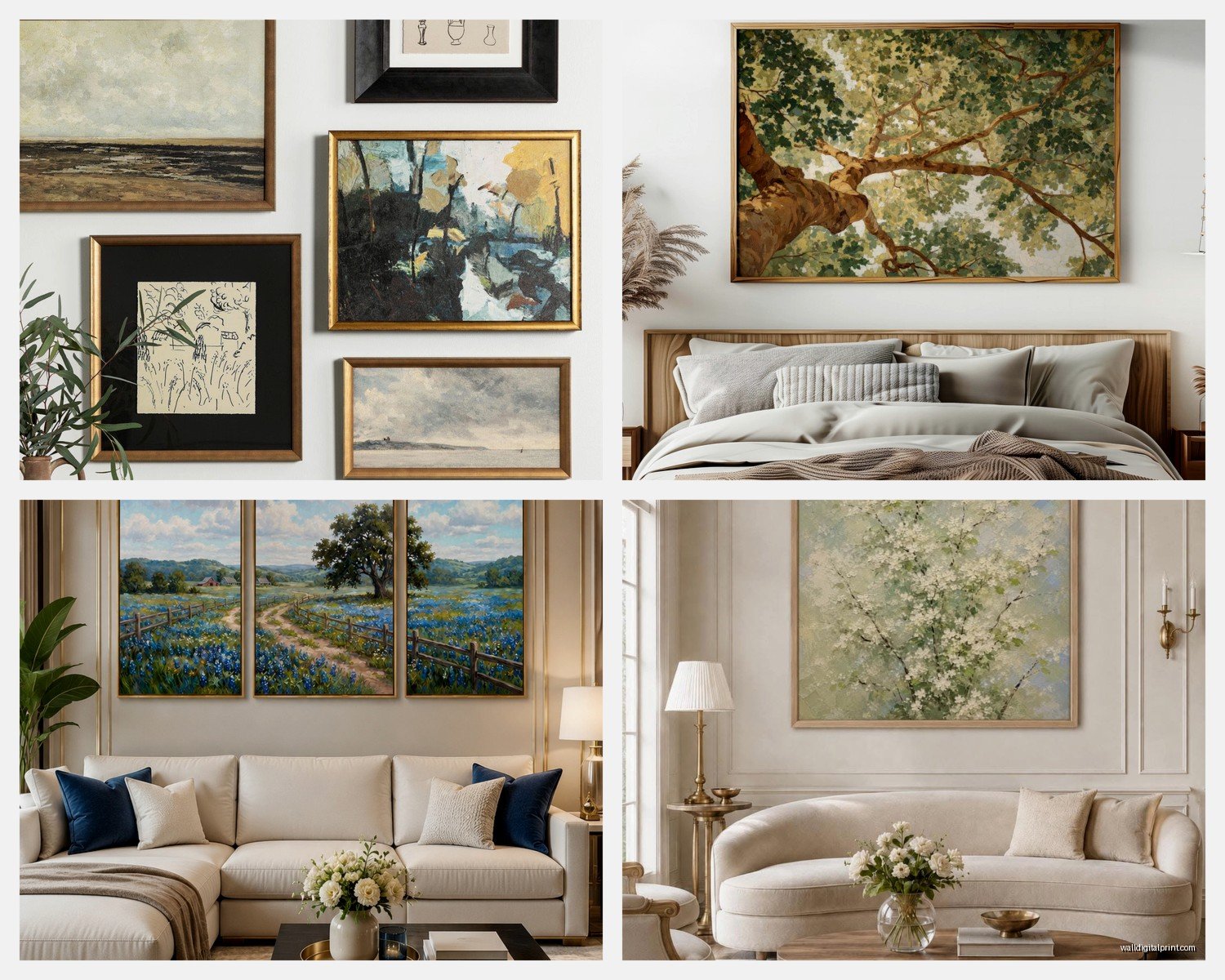 Classic Wall Art for Living Room: Timeless Main Space Designs
