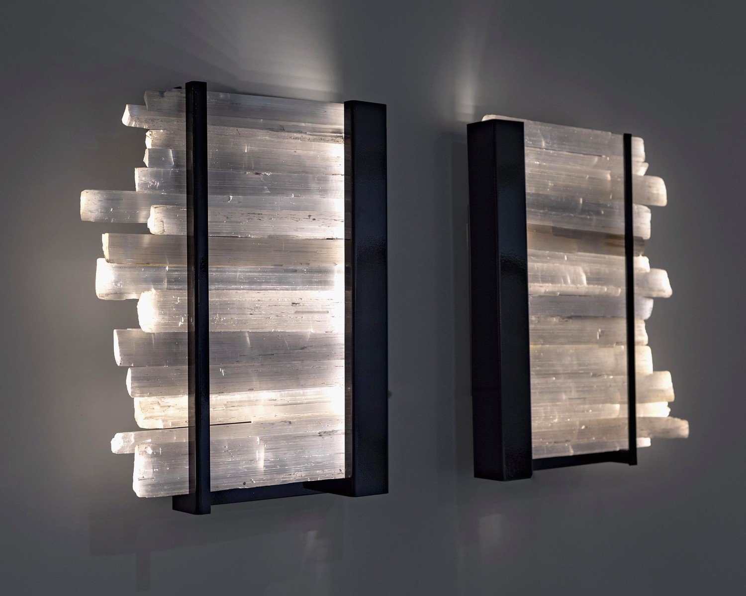 Crystal Wall Art: Gemstone Quartz Mineral Spiritual Decor