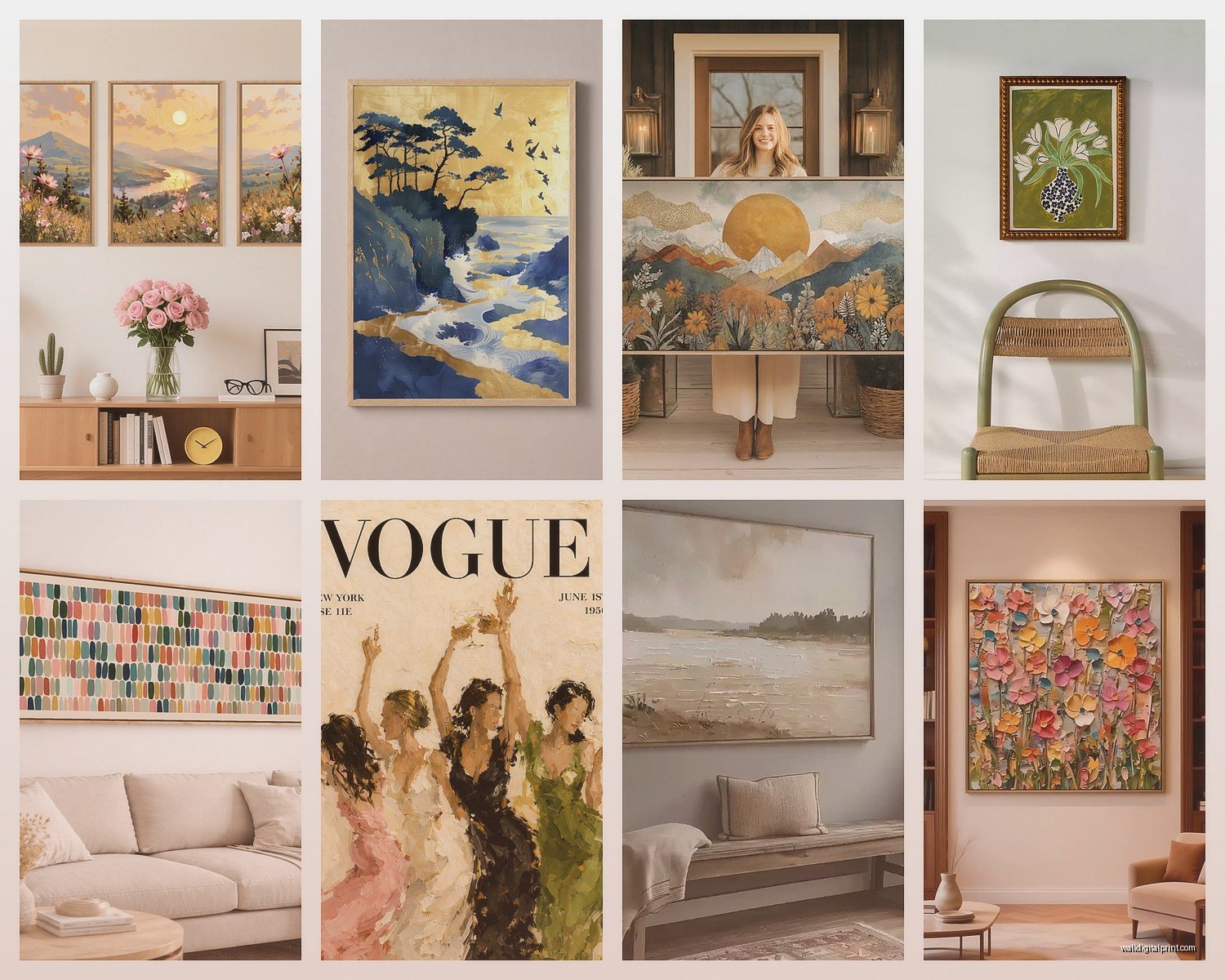 Etsy Living Room Wall Art: Handmade Main Space Marketplace