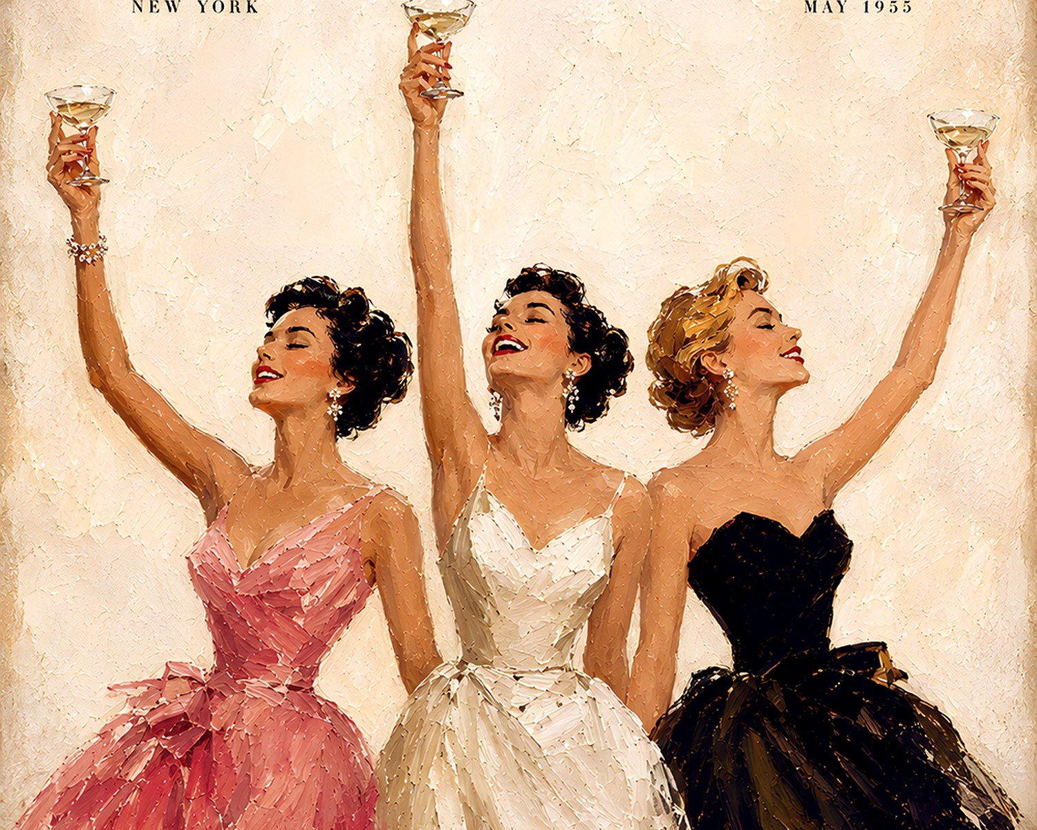 Fashion Wall Art: Vogue Model Designer Clothing Decor