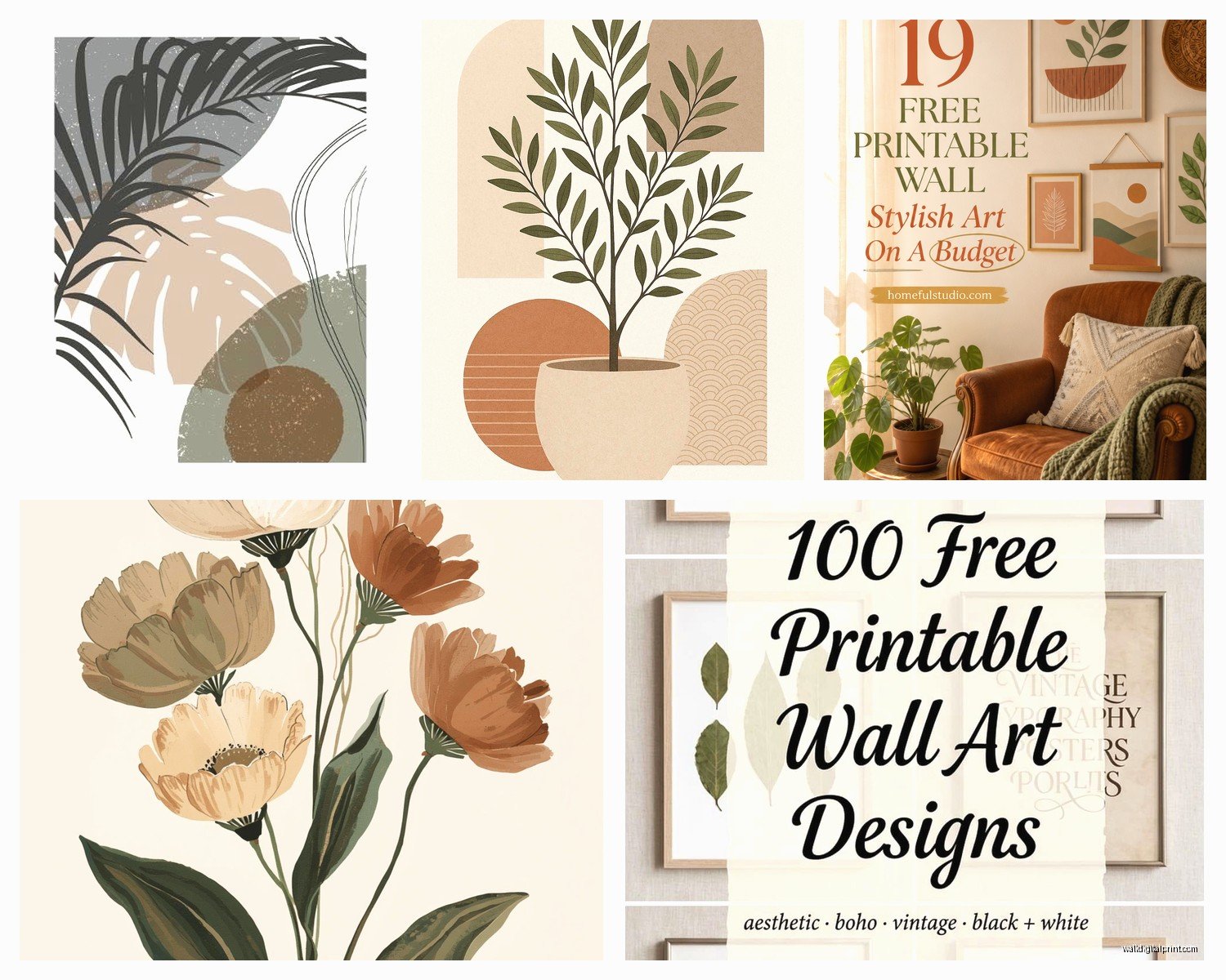 Living Room Free Printable Wall Art: Main Space Downloads