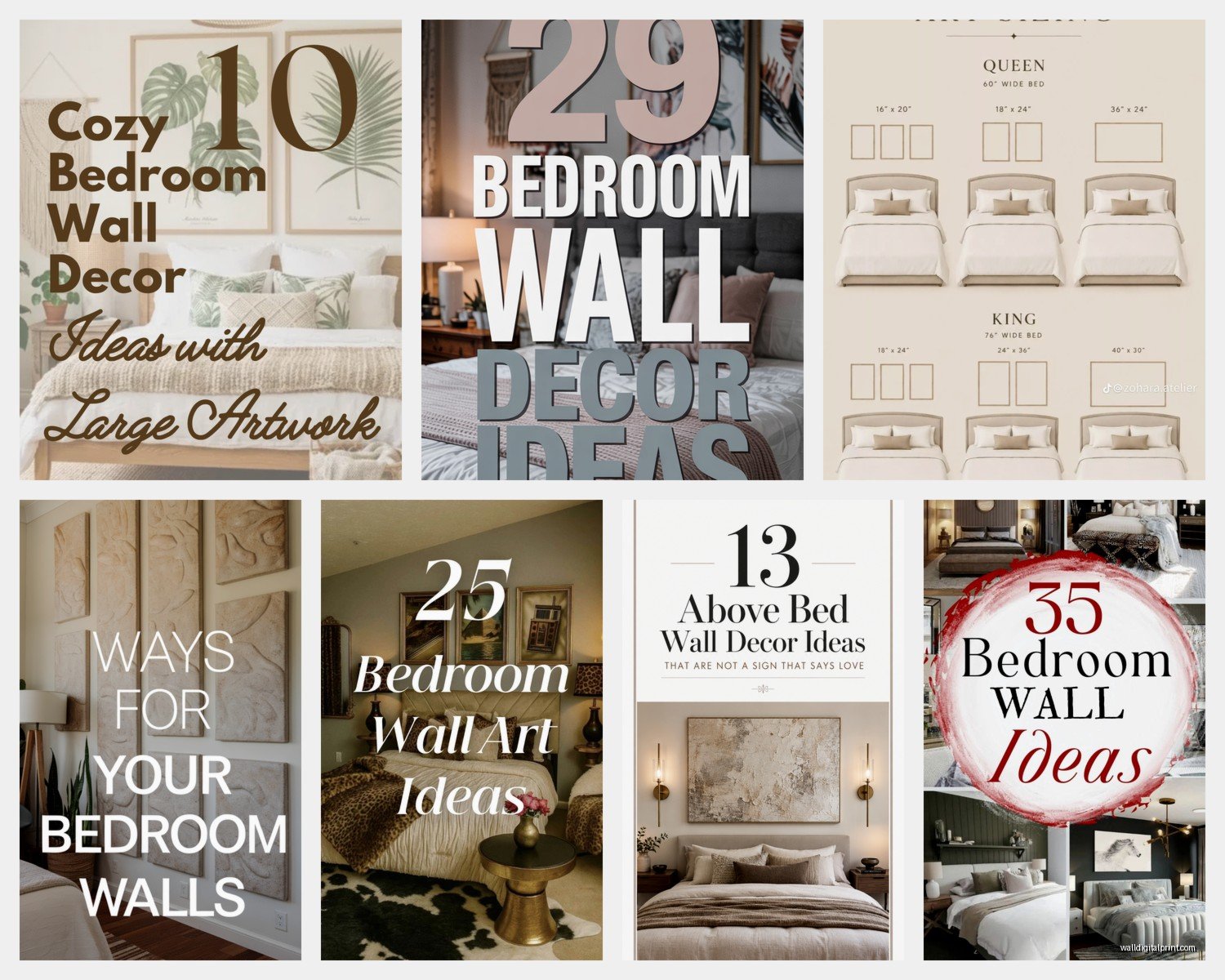 Master Bedroom Wall Art: Primary Sleep Suite Decor