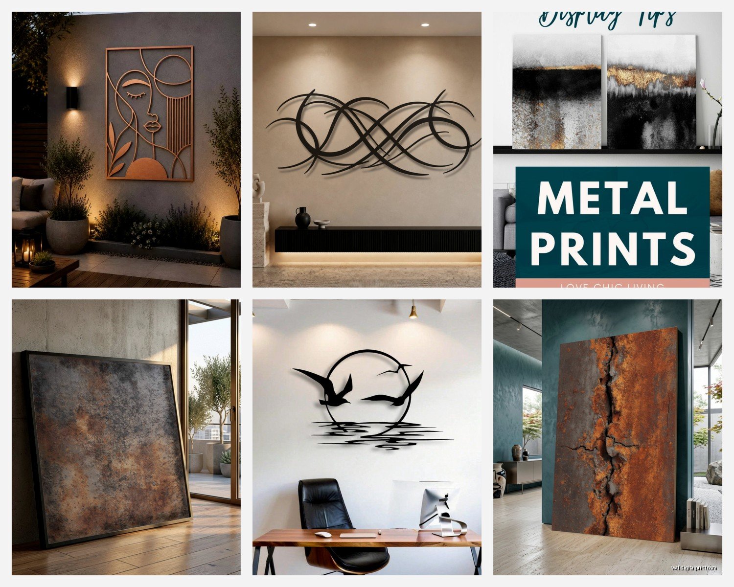 Metal Wall Art Print on Demand: Custom Aluminum Printing