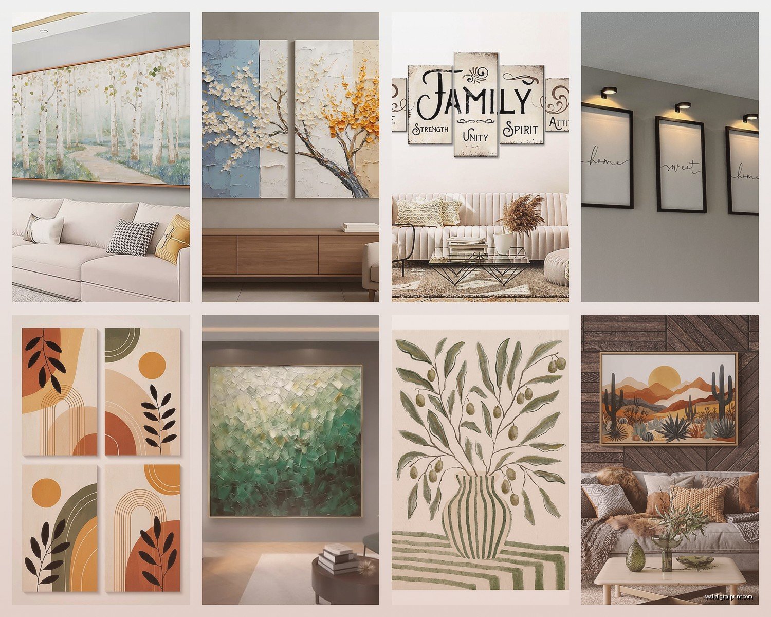Nice Wall Art for Living Room: Quality Main Space Decor