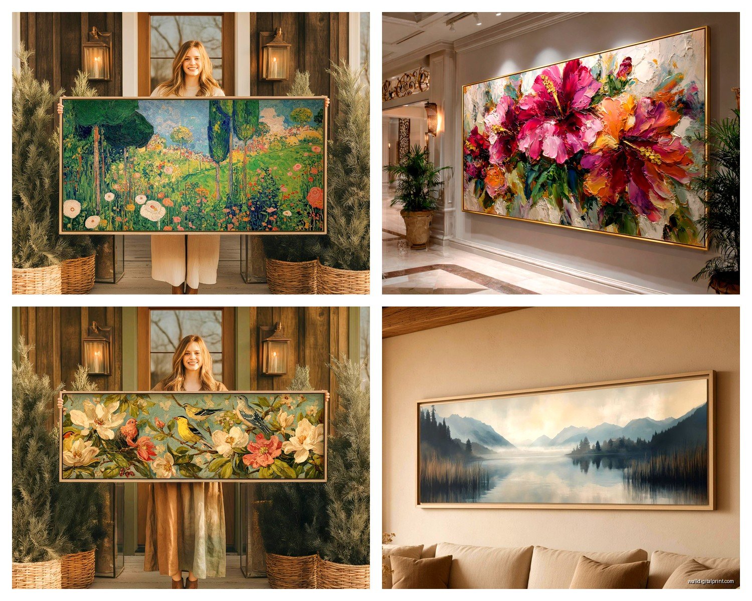Panoramic Wall Art: Wide Vista Landscape Format Designs