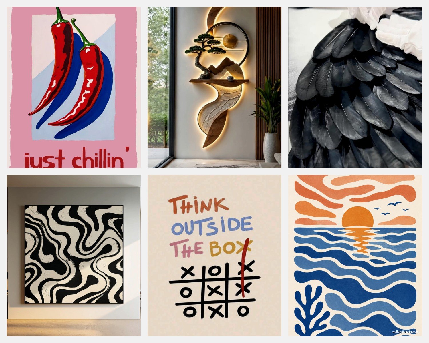 Wall Art Designs: Creative Pattern & Concept Ideas