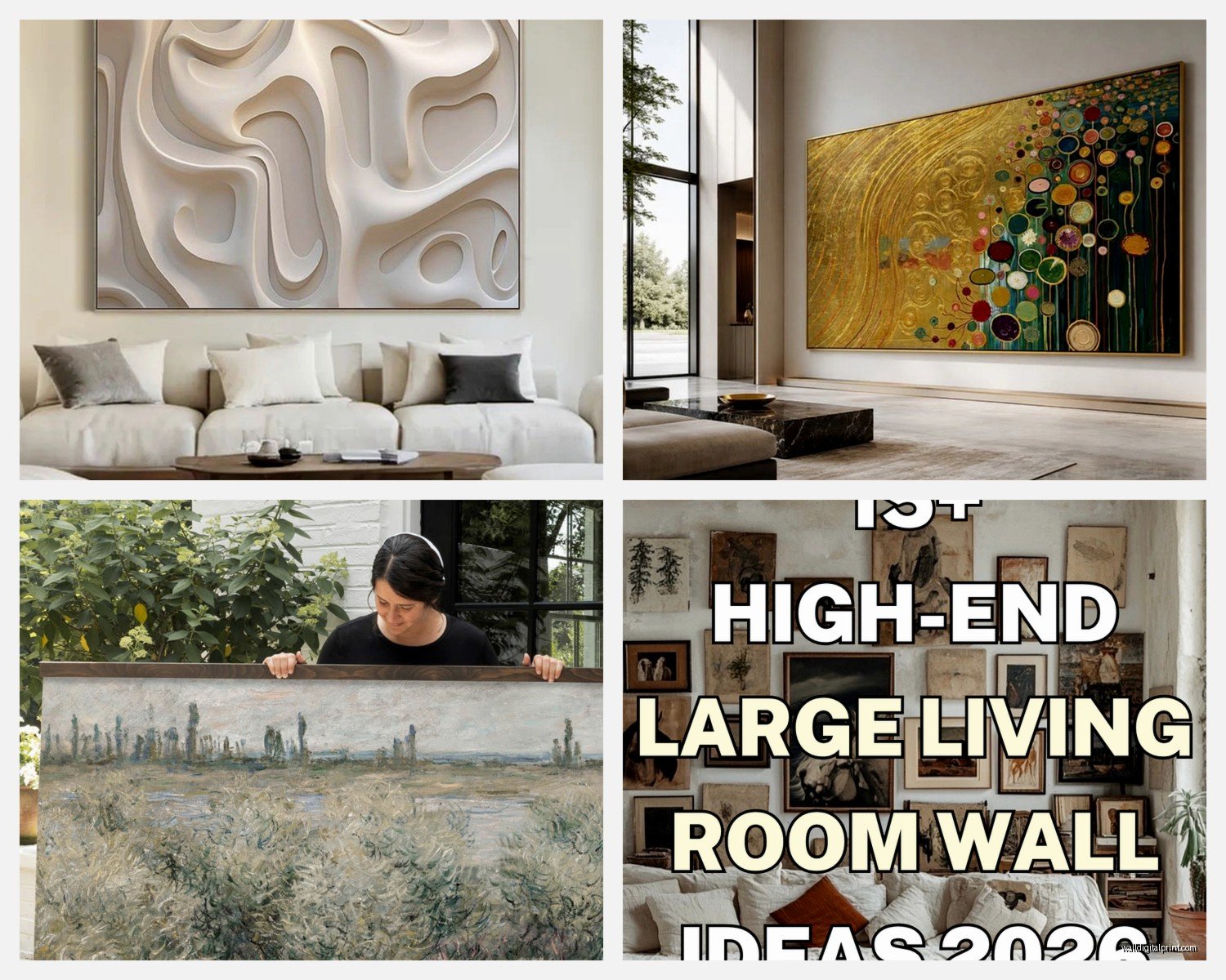 Wall Art Large Living Room: Oversized Main Space Pieces