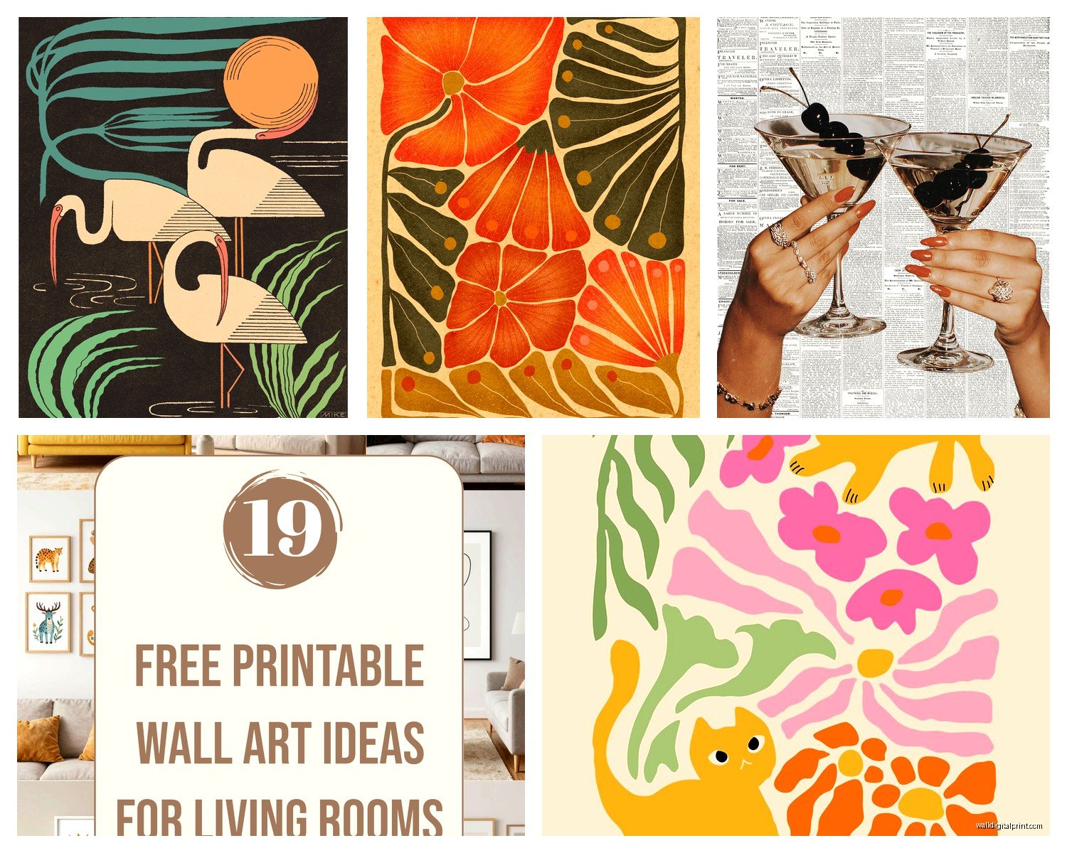Wall Art Prints for Living Room: Main Space Poster Gallery