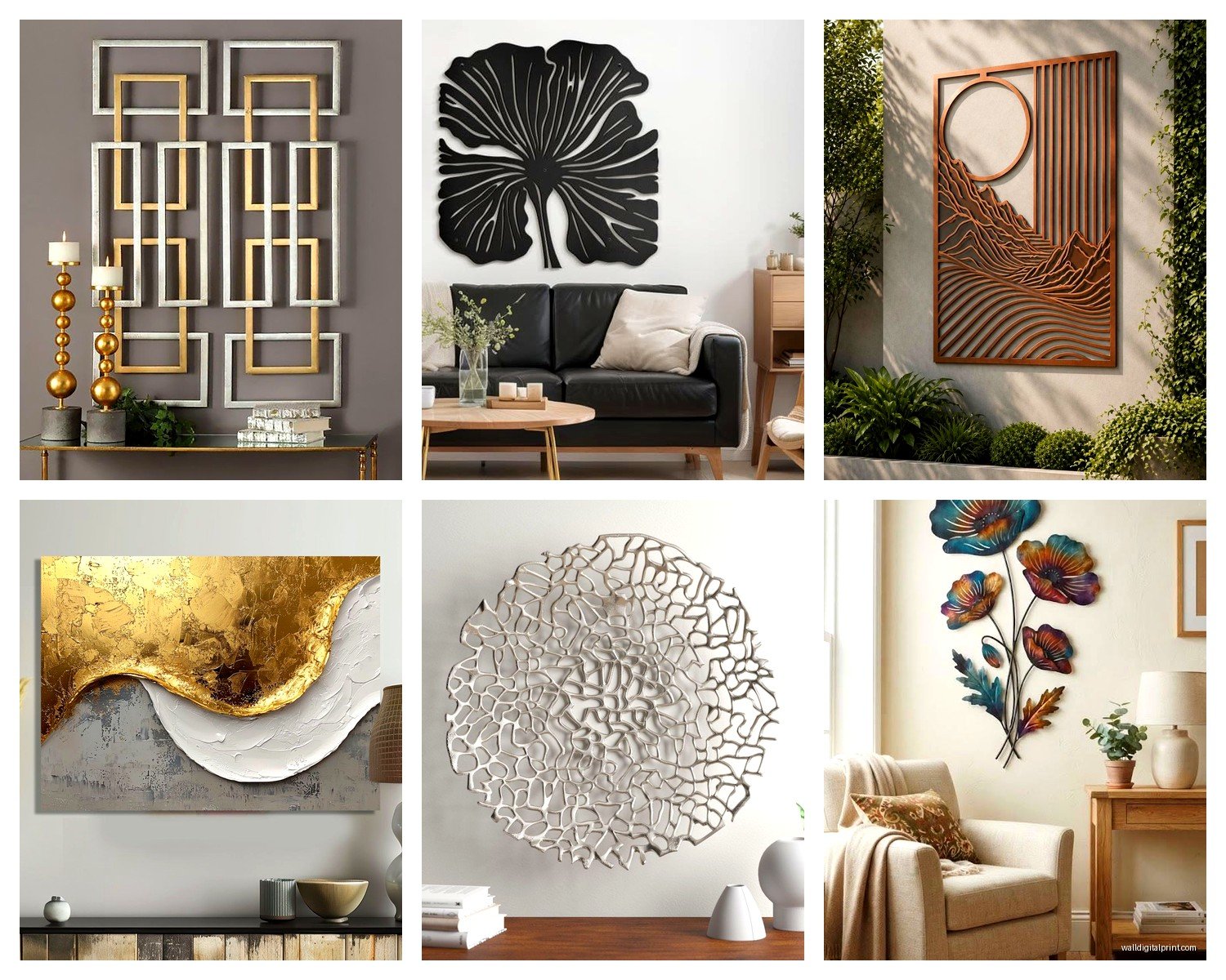 Wayfair Metal Wall Art: Online Store Sculpture Collection
