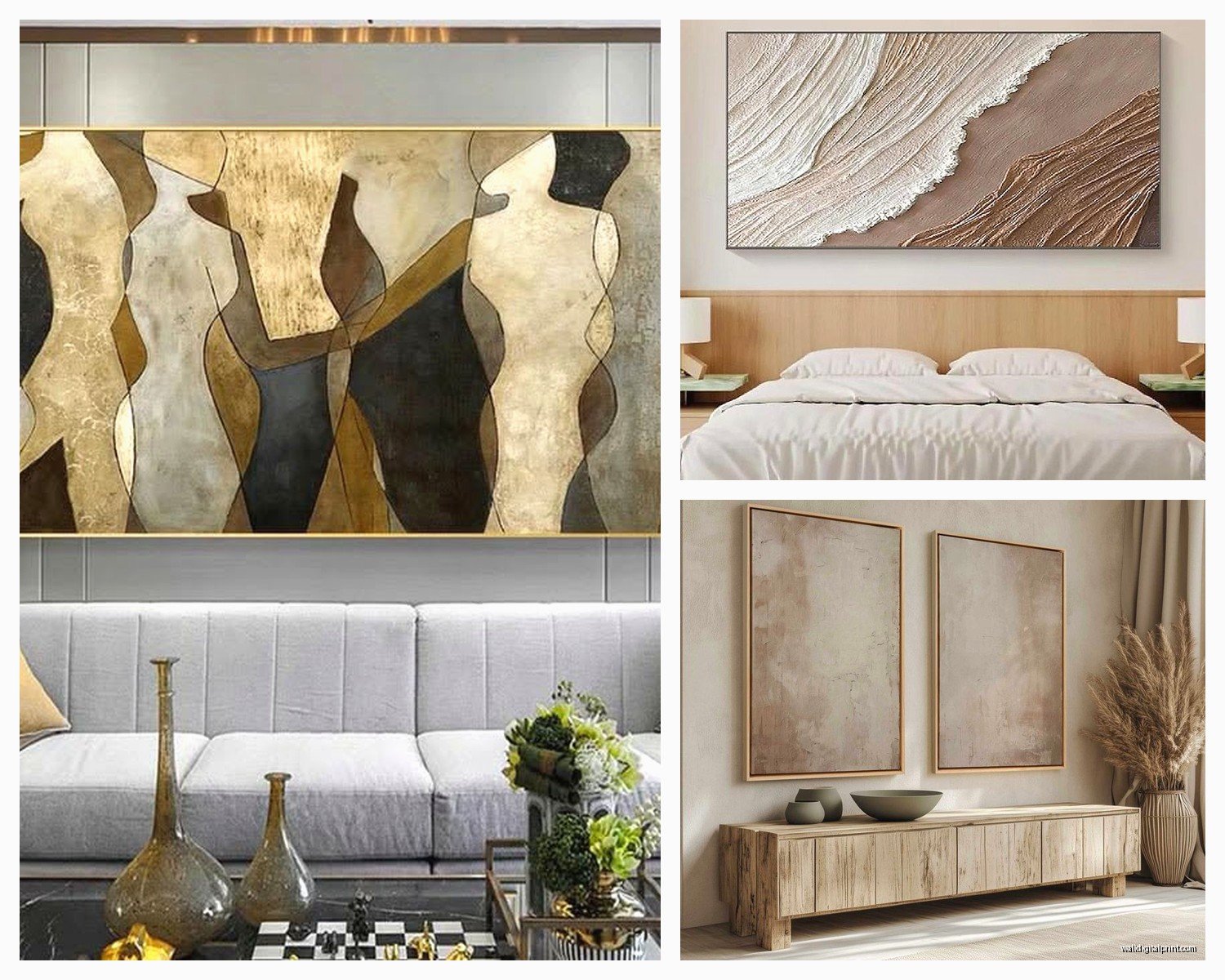 60 x 30 Wall Art: Large Horizontal Panoramic Size
