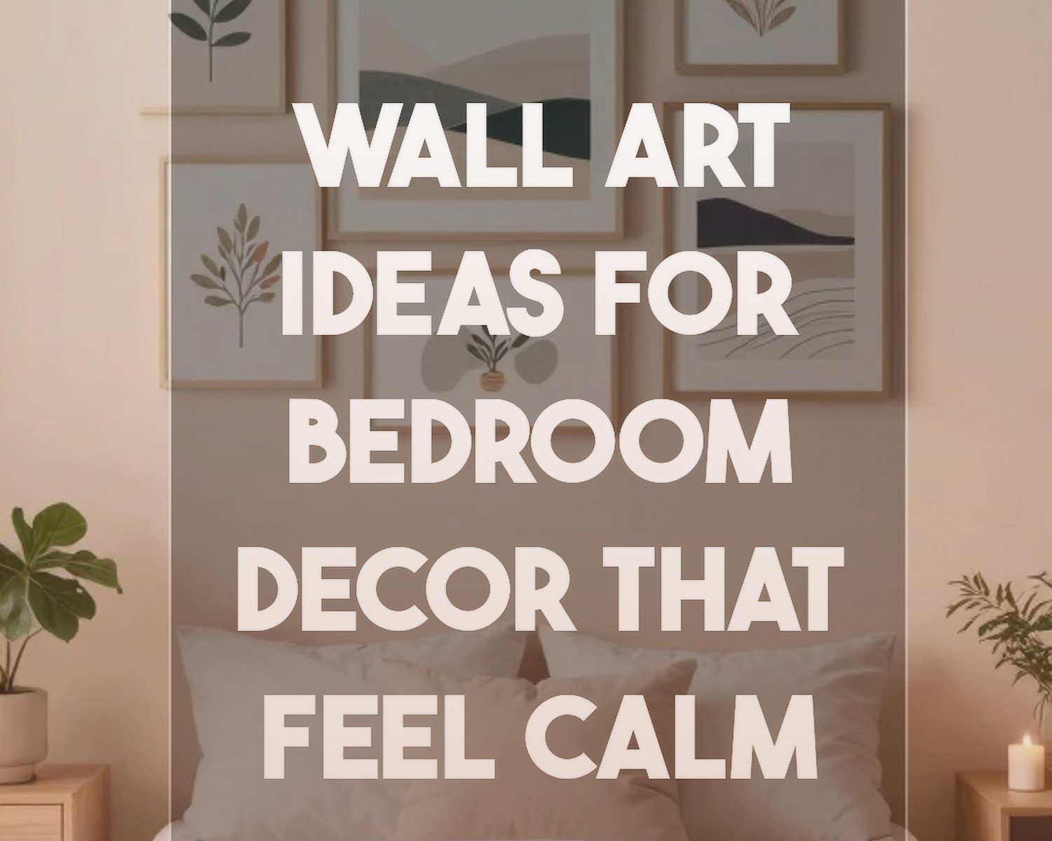 Aesthetic Wall Art for Bedroom: Trendy Sleep Space Designs