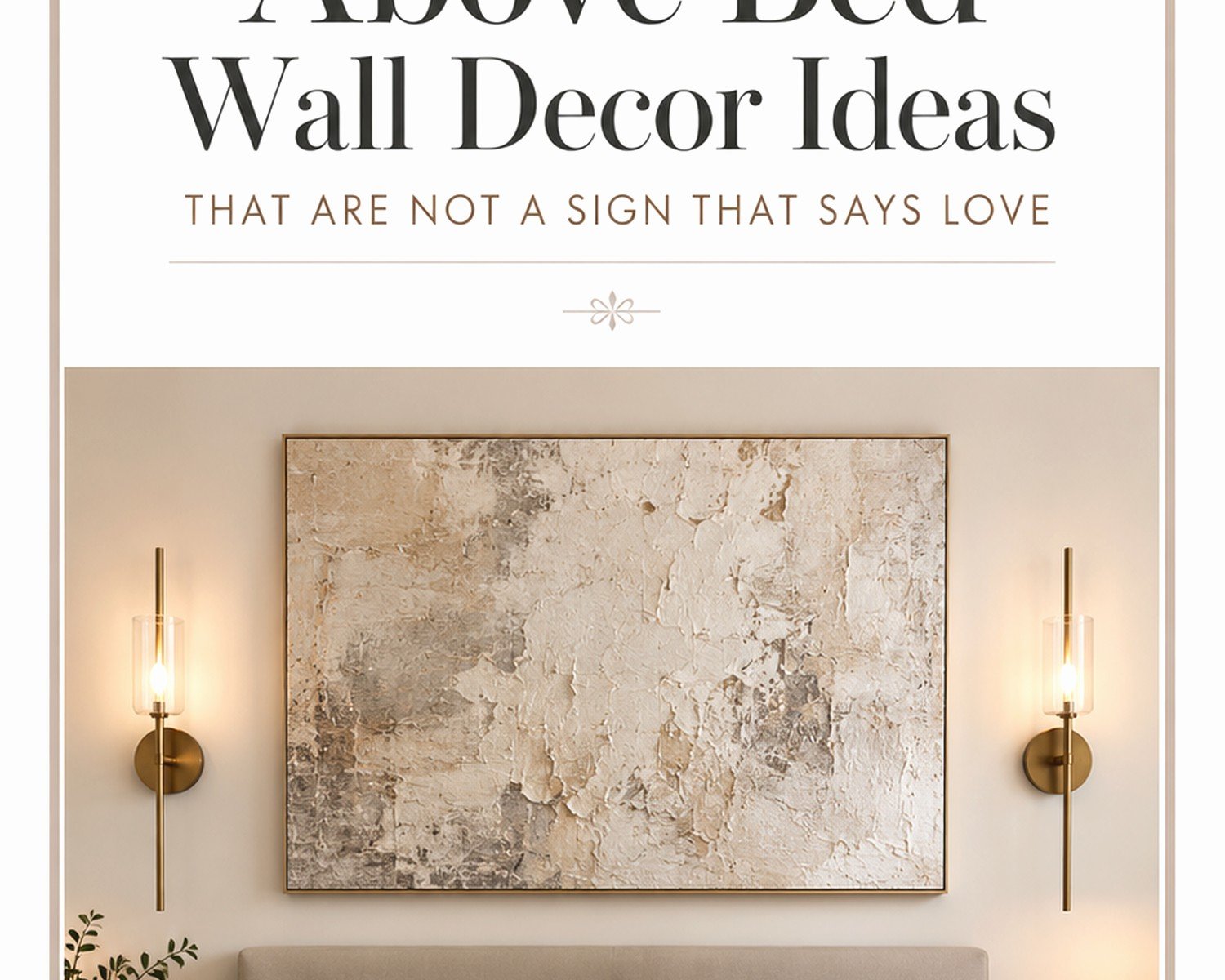 Bedroom Wall Art: Sleep Space Personal Sanctuary Decor