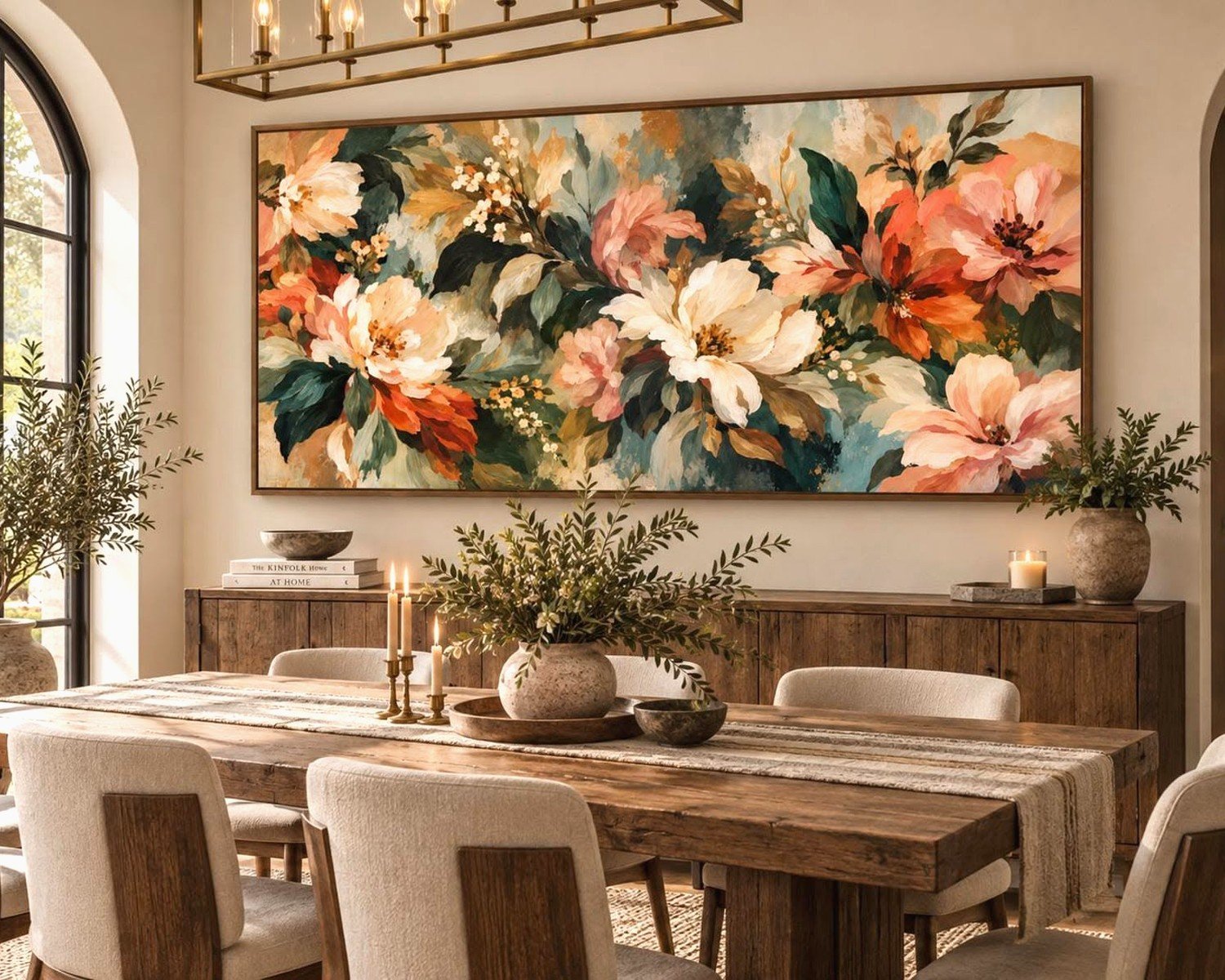 Extra Large Wall Art for Dining Room: Oversized Eating Space
